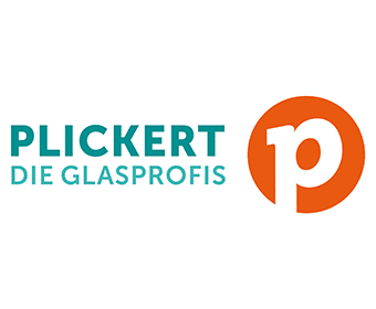 PLICKERT Logo - Glas Zuhause